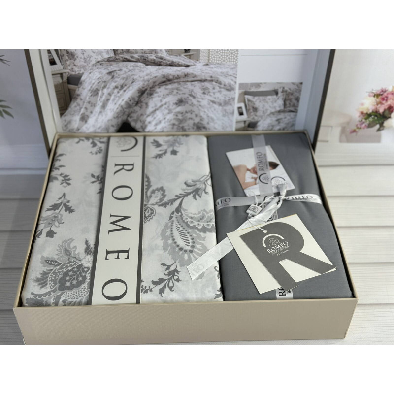 Постільна білизна Poplin Kralia Євро (Romeo home)
