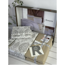 Poplin Yanara постіль з поплин. Євро розмір. Romeo home Туреччина. (49542)