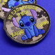 Набір шевронів 2 шт. на липучці Stitch, Стіч, я все відчуваю та відчуваю, шутковий патч вишитий шеврон нашивка 8 см