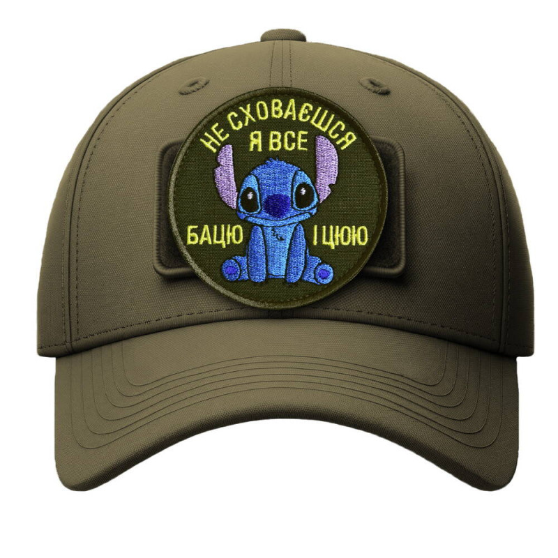 Набір шевронів 2 шт. на липучці Stitch 8 см