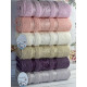 Махрові рушники Vip cotton Diana 50х90, набір 6 шт