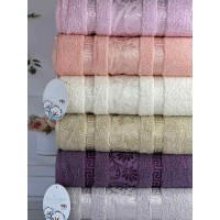 Vip cotton Diana terry towels 50x90 cm, 6 pcs/pack CestepeTurkey. (16118)