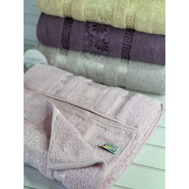 Махрові рушники Vip cotton Diana 50х90, набір 6 шт