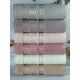 Махрові рушники Vip cotton Orkide 50х90, 6 шт