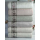 Махрові рушники Vip cotton Ronesans 50х90 (набір 6 шт)