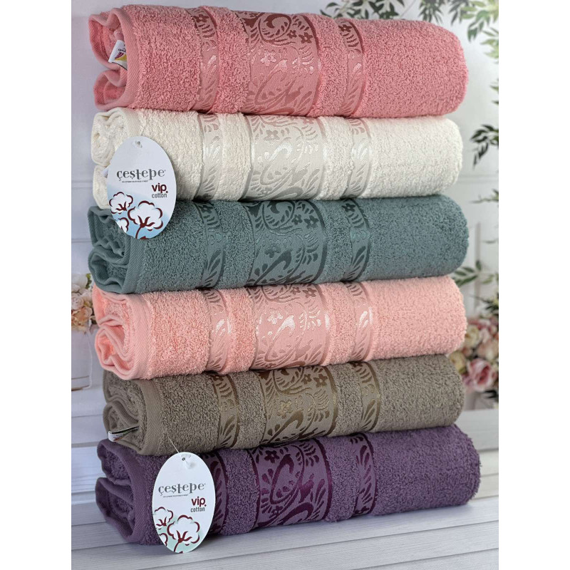 Махрові рушники Cestepe Vip cotton Melissa 70х140