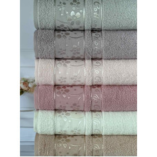 Vip cotton Orkide махрові рушники 70х140см., 6 шт/уп. CestepeТуреччина. (18919)