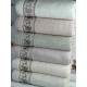 Махрові рушники Vip cotton Ronesans 70х140 (набір 6 шт)