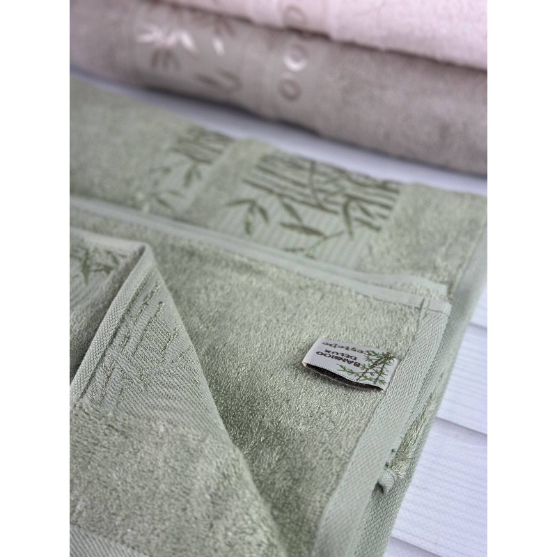 Бамбукові рушники Bambuk Zumrud 50х90 см, 6 шт
