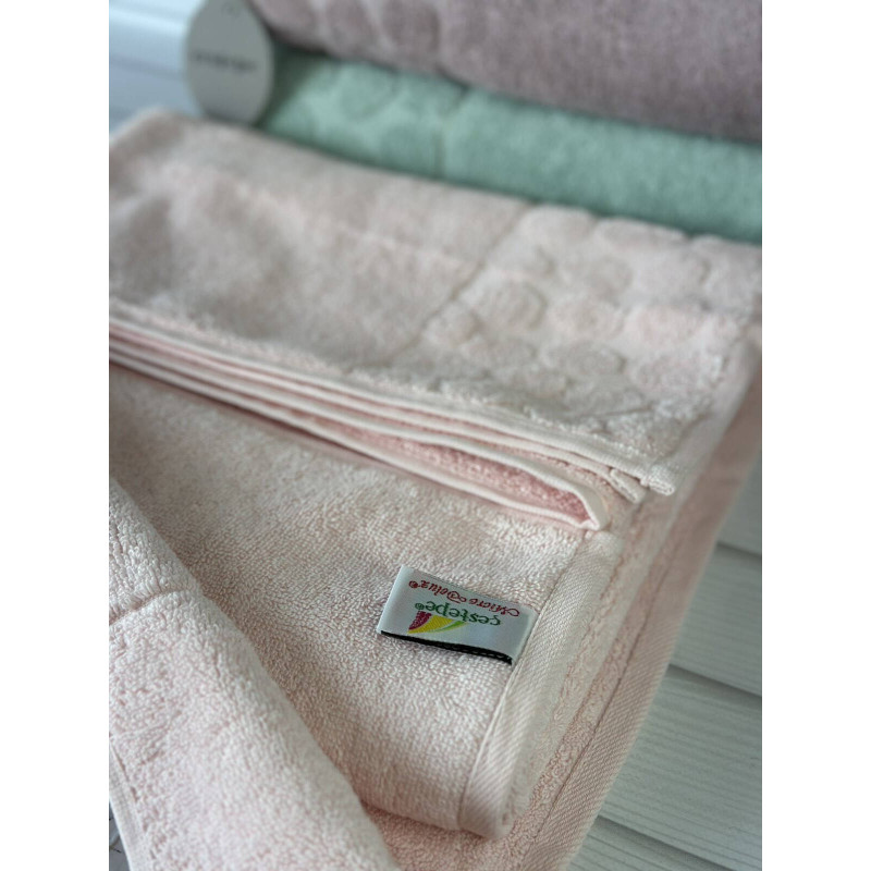 Рушники Micro delux Stone 50х90 з мікрокоттоном, 6 шт