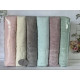 Рушники Micro delux Stone 50х90 з мікрокоттоном, 6 шт