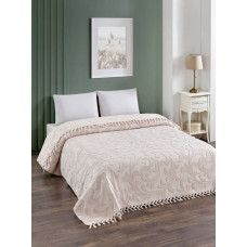 Жакардове махрове покривало Pike EXCLUSIVE 220x240 в коробці BEG
