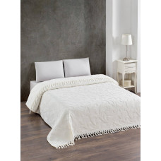 Жакардове махрове покривало Pike EXCLUSIVE 220x240 в коробці KREM