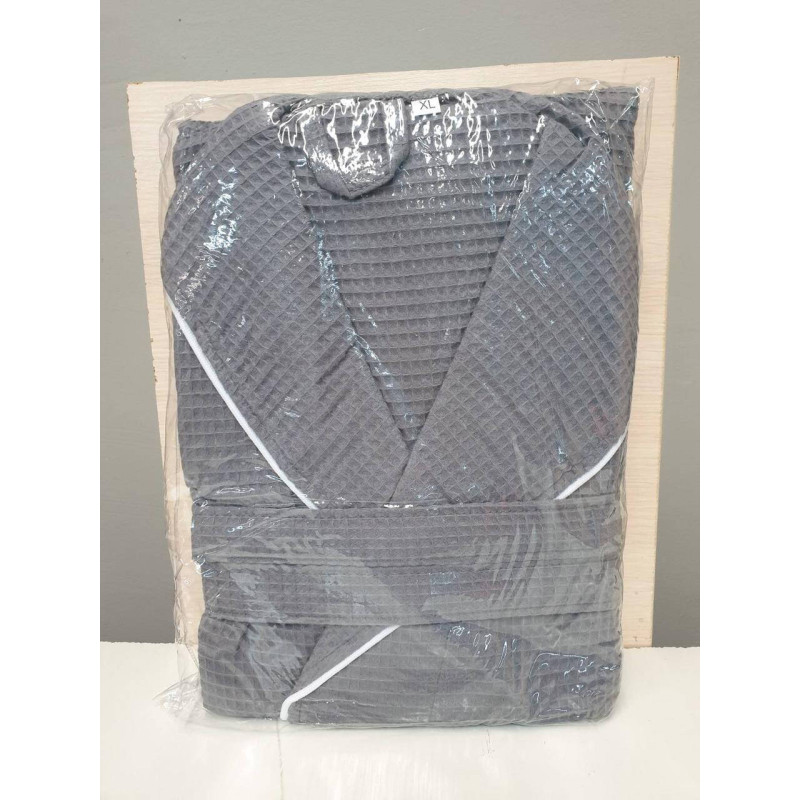 Вафельний чоловічий халат TM Zeron Exclusive 3XL