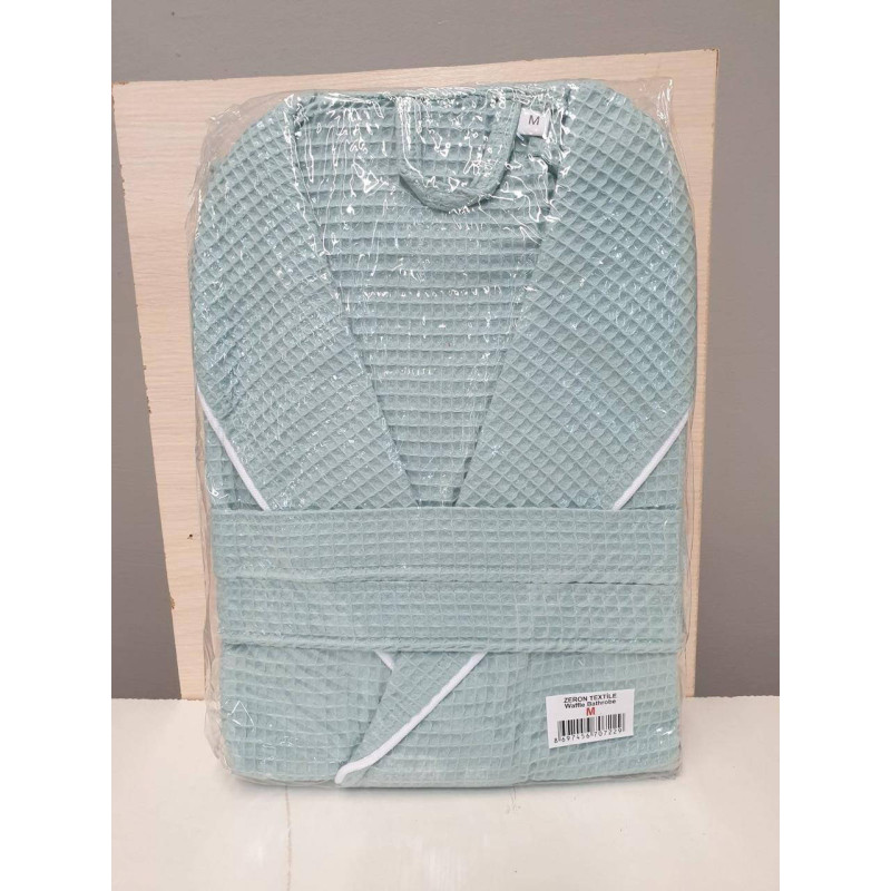 Халат жіночий вафельний Zeron Exclusive Mint XL