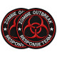 Шеврони на липучці Zombie Outbreak Response Team 8 см