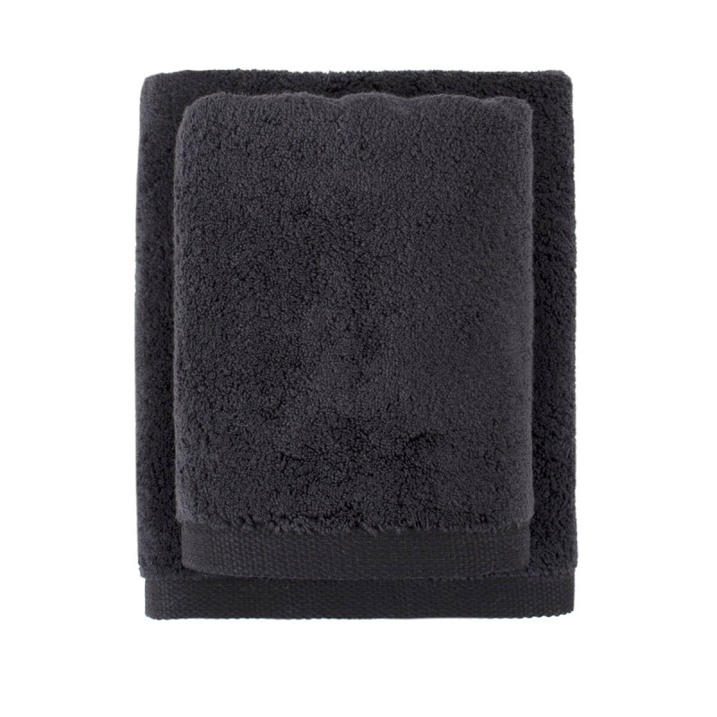 Рушник Lotus Home Готель Premium - Microcotton Black 90*150 550 г/м²