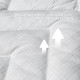 Подушка Antistatic Sleep 50х70 см IDEIA гіпоалергенна, штучний пух, антистатична тканина, з блискавкою
