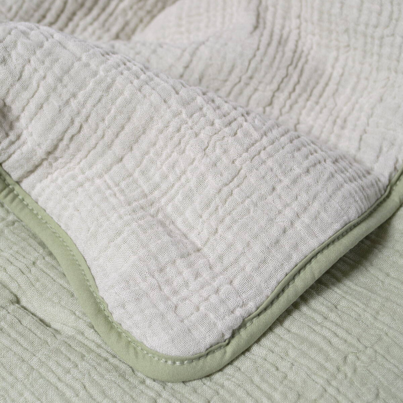 Покривало Lotus Home - Limas muslin roseda-sand dollar 245*245