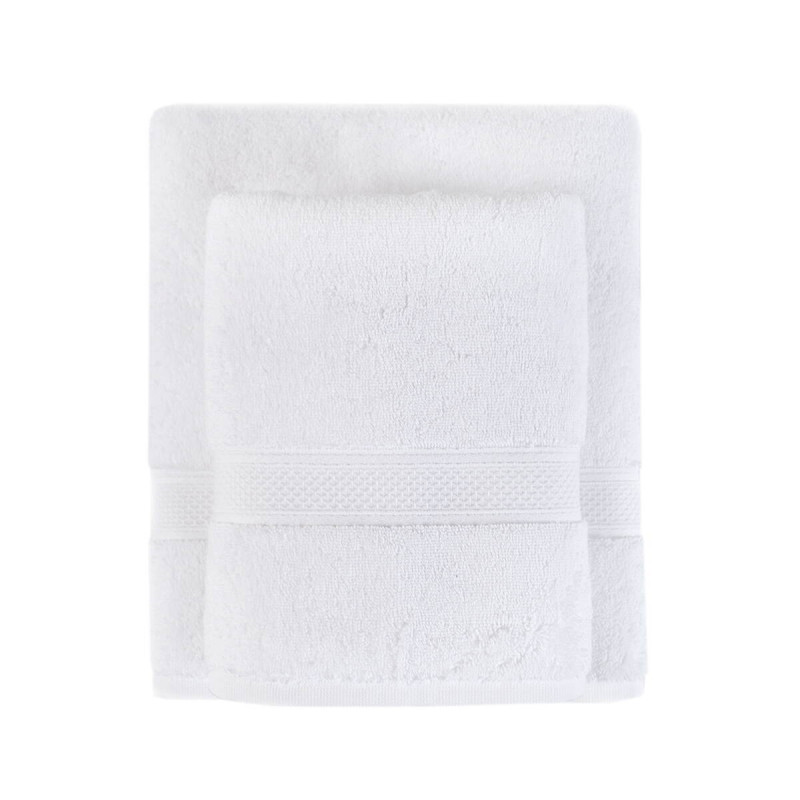Рушник махровий Lotus Home - Grand soft twist white білий 90*150