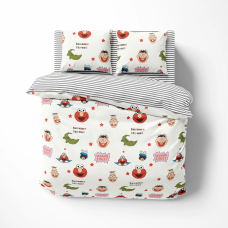 Постільна білизна ТЕП "Soft dreams" Sesame Faces, 70x70, полуторна