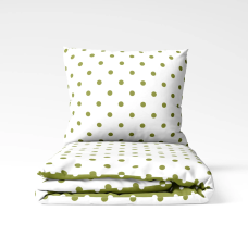 Постільна білизна ТЕП "Happy Sleep" Olive Dots, 50x70, полуторна