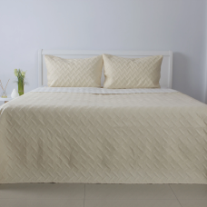 Покривало ТЕП "VELOUR" Молочне, 150x210