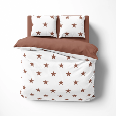 Постільна білизна ТЕП "Soft dreams" Morning Star Cappuccino, 70x70, євро