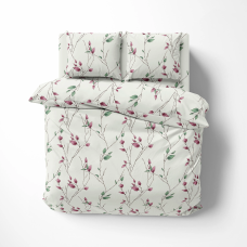 Постільна білизна ТЕП "Soft dreams" Branch on White, 70x70, сімейна