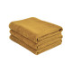Рушник Lotus Home - Sophie mustard гірчичний 50*90