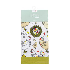 Кухонний рушник "Курочки" 40x60см 182820