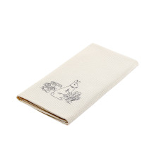 Рушник вафельний "Пасхальний заєць" (кремовий) 45х60 182751