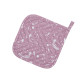 Прихватка "Курочки" 20x20см (ліловий/махровий бузок) 182610