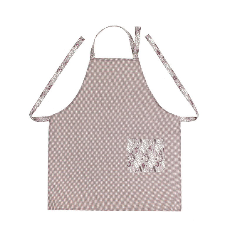 Фартух з регульованою зав'язкою полупанама "Крапки/Цвітіння трав" (ліловий) 181786