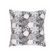Подушка декоративна Home Line "Квіти" (грета сіра) 179698