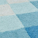Килимок для ванної "Rhombs" (блакитний) 50х65см 179634