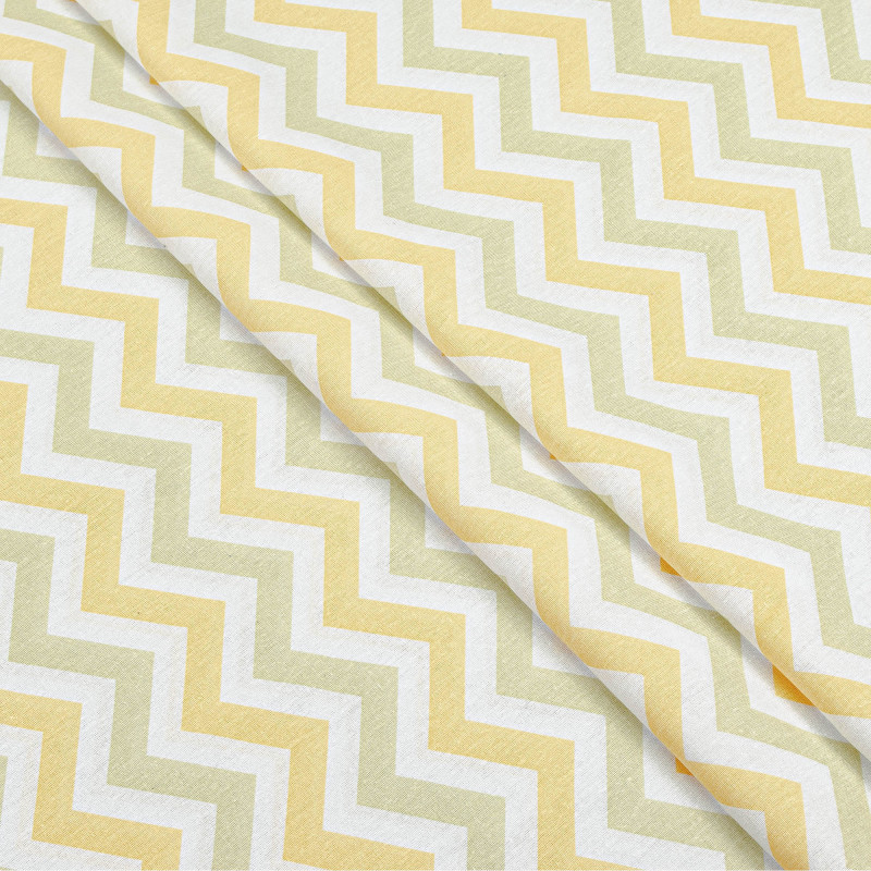 Півтораспальний комплект постільної білизни Home Line "ЗІГ ЗАГ" (персиково-бежевий) 179196