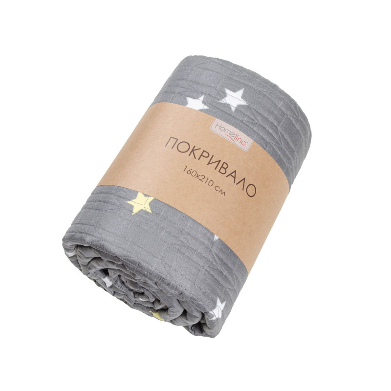 Покривало стьобане "ЗІРКИ" 160х210 177324