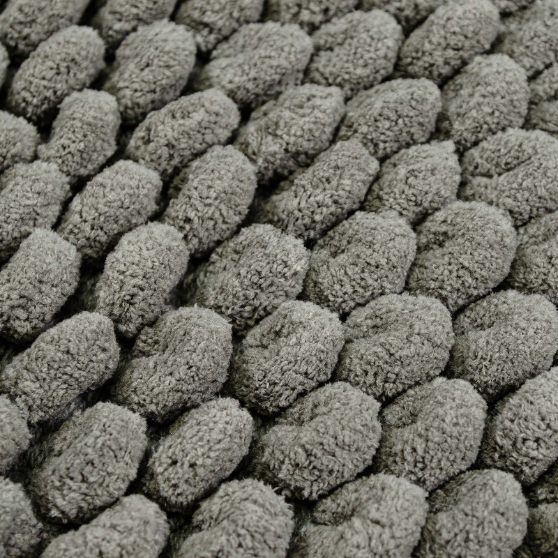 Килимок для ванної "New wave" (графіт) 55х65см 174205