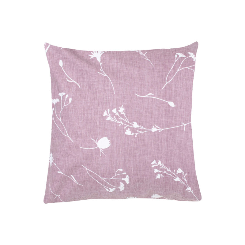 Наволочки бязеві "Волошки" (лілово-сірий) 70х70см 173854