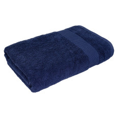 Махровий рушник (темно-синій) 70х140см 161684
