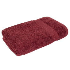 Махровий рушник (бордовий) 70х140см 161679