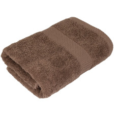 Махровий рушник (коричневий) 50х90см 161676