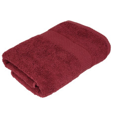 Махровий рушник (бордовий) 50х90см 161672