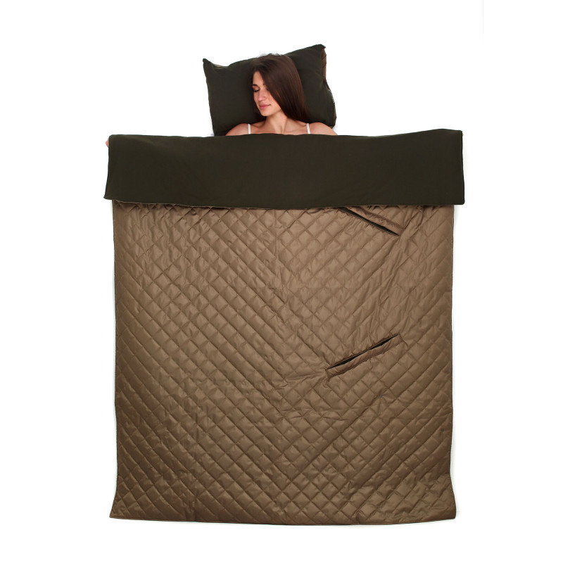 Плед-трансформер 4 в 1 (хаки) 154008