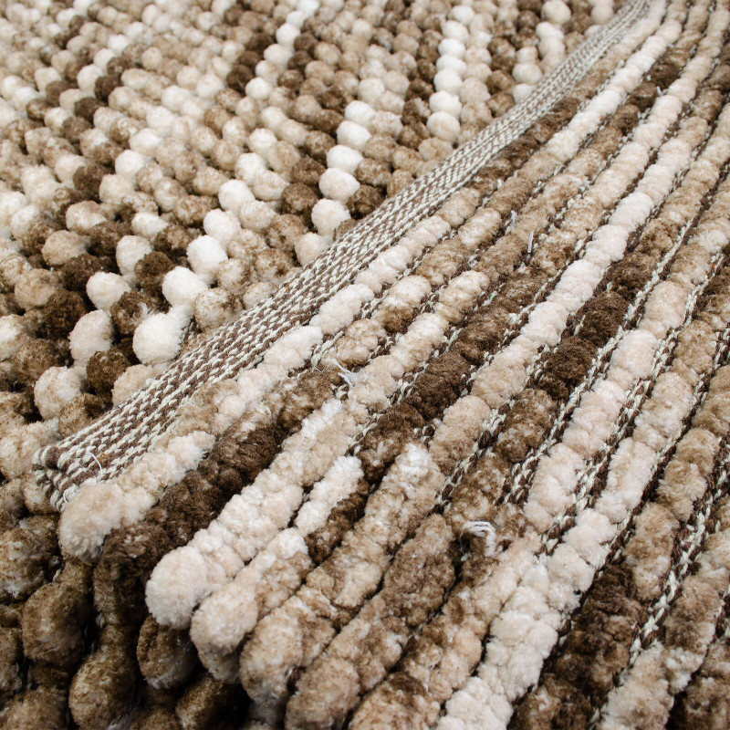 Килимок для ванної "Alan" (бежево-коричневий) 55х65см 153241