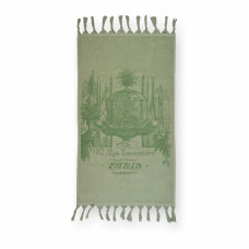 Рушник велюровий Home Line "Paris" (м'ятний), 50х85см 126247