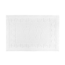 Рушник (килимок) махровий Home Line "Ніжки" (білий), 50х70см 125401