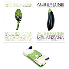 Набір рушників кухонних 2 шт. Home Line "Артишок і баклажан" 40х60см 122984