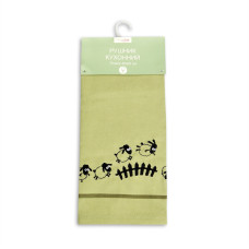 Рушник кухонний Home Line "Веселі вівці" (фісташковий) 40х60см 134494